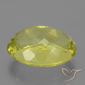 Quartzo amarelo médio Natural 24.36ct, oval, VVS