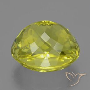 Quartzo amarelo médio Natural 26.94ct, oval, VVS