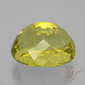 Quartzo amarelo médio Natural 31.35ct, oval, VVS