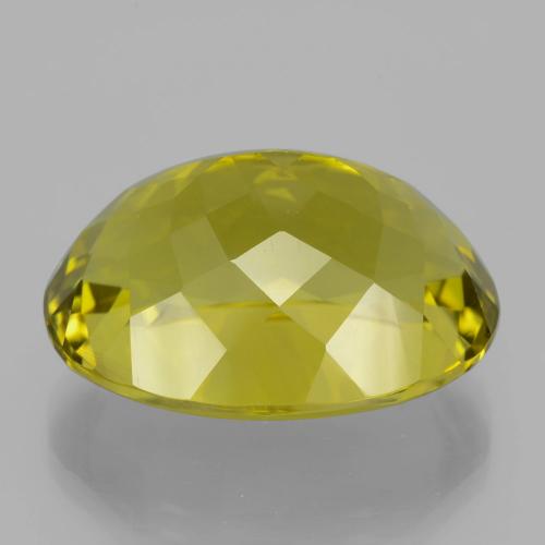 Quartzo amarelo vivo Natural 35.13ct, oval, VVS