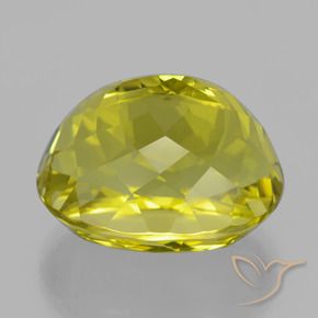 Quartzo amarelo médio Natural 37.71ct, oval, VVS