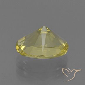 Quartzo amarelo suave Natural 2.73ct, oval, VVS-VS