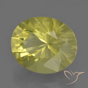 Quartzo amarelo médio Natural 10.74ct, oval, VVS-VS