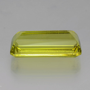 Quartzo Limão Natural 27.39ct, Corte Esmeralda, VVS-VS