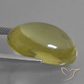 Quartzo Amarelo Dourado Claro Natural 27.02ct, oval, Transparente