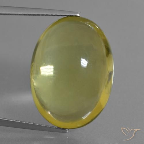 27.98ct Natural Amarelo Dourado Claro Quartzo, oval, Transparente