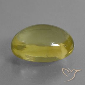 Quartzo Amarelo Dourado Claro Natural 27.98ct, oval, Transparente