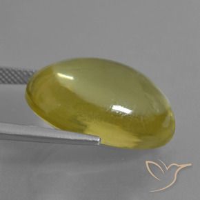 Quartzo Amarelo Dourado Claro Natural 27.98ct, oval, Transparente