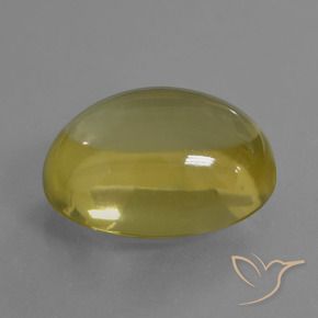 Quartzo Luz amarela Natural 26.79ct, oval, Transparente