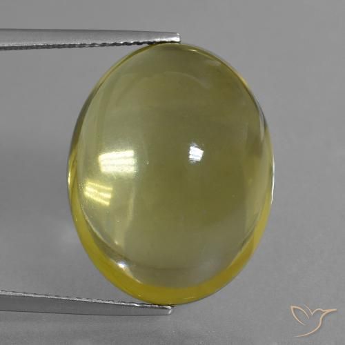 35.71ct Natural Amarelo Dourado Claro Quartzo, oval, Transparente