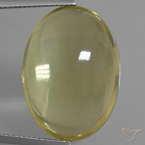 28.84ct Natural Amarelo Dourado Claro Quartzo, oval, Transparente