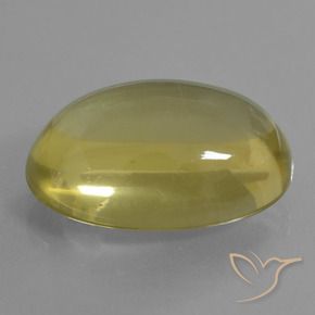 Quartzo Amarelo Dourado Claro Natural 28.84ct, oval, Transparente