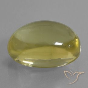 Quartzo Amarelo Dourado Claro Natural 33.71ct, oval, Transparente