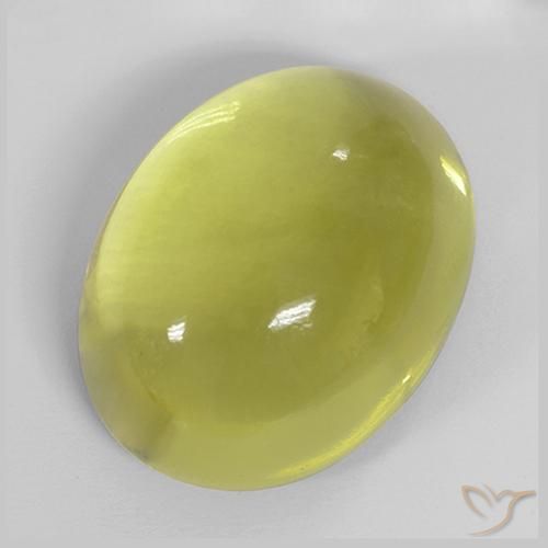 35.55ct Natural amarelo médio Quartzo, oval, Transparente