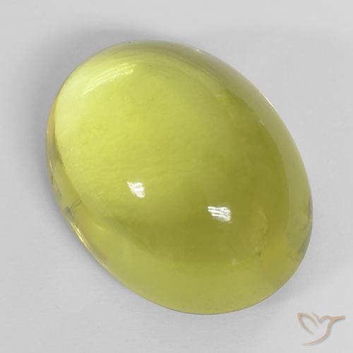 Quartzo amarelo médio Natural 35.55ct, oval, Transparente
