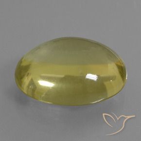 Quartzo Luz amarela Natural 28.53ct, oval, Transparente