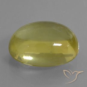 Quartzo Luz amarela Natural 34.30ct, oval, Transparente