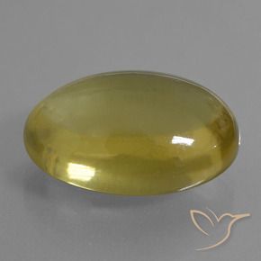 Quartzo Amarelo acastanhado Natural 29.10ct, oval, Transparente