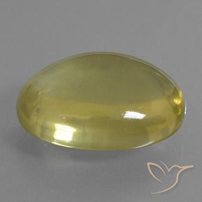 Quartzo Luz amarela Natural 32.26ct, oval, Transparente