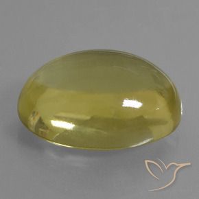 Quartzo Amarelo escuro Natural 32.95ct, oval, Transparente