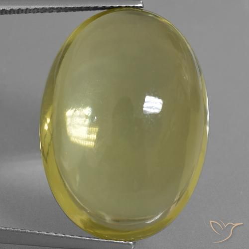 34.71ct Natural amarelo médio Quartzo, oval, Transparente, Photo A