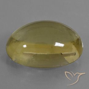 Quartzo Amarelo escuro Natural 37.92ct, oval, Transparente