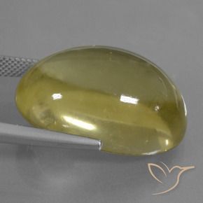 Quartzo Luz amarela Natural 36.61ct, oval, Transparente