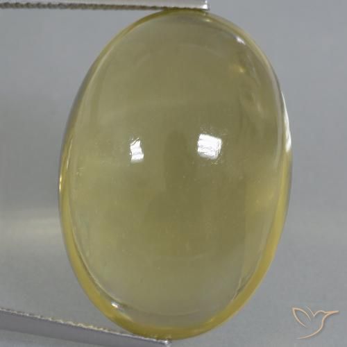 39.77ct Natural Amarelo escuro Quartzo, oval, Transparente