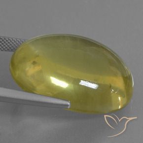 Quartzo Luz amarela Natural 40.21ct, oval, Transparente