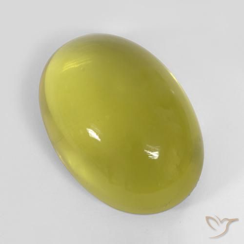 42.25ct Natural Abelha Amarela Quartzo, oval, Transparente