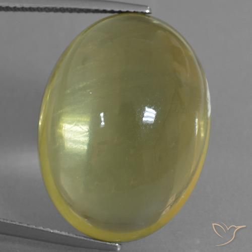 43.91ct Natural Amarelo Dourado Claro Quartzo, oval, Transparente