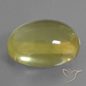 Quartzo Amarelo Dourado Claro Natural 43.91ct, oval, Transparente