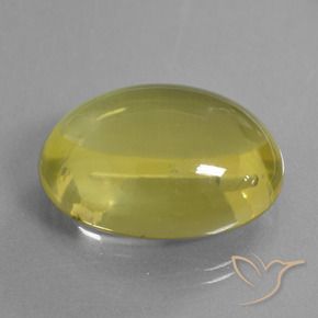 Quartzo Abelha Amarela Natural 44.59ct, oval, Transparente
