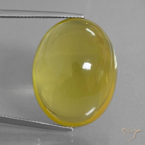 50.56ct Natural Amarelo claro médio Quartzo, oval, Transparente