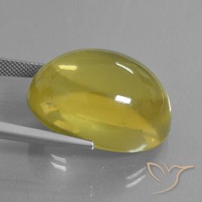 Quartzo Amarelo claro médio Natural 50.56ct, oval, Transparente