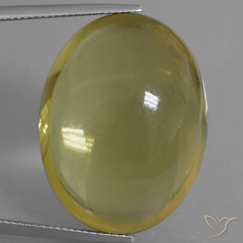 53.11ct Natural amarelo médio Quartzo, oval, Transparente