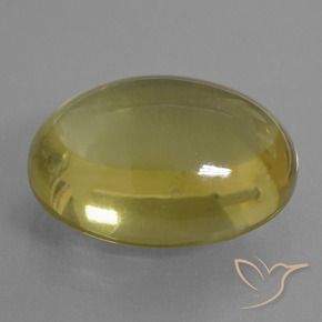 Quartzo amarelo médio Natural 53.11ct, oval, Transparente