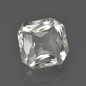 Quartzo Branco Natural 4.63ct, Corte Esmeralda, VVS-VS