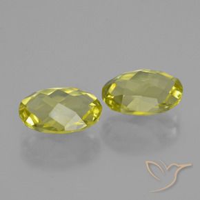 Pedras preciosas de Quartzo Milho amarelo natural de 4.17 ct, oval, VVS-VS