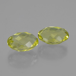 Pedras preciosas de Quartzo amarelo médio natural de 5.02 ct, Corte Oval, VVS-VS