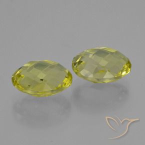 Pedras preciosas de Quartzo amarelo médio natural de 5.04 ct, oval, VVS-VS