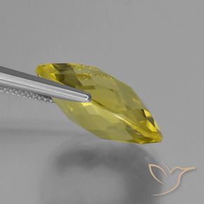 Quartzo Luz amarela Natural 14.16ct, oval, VS