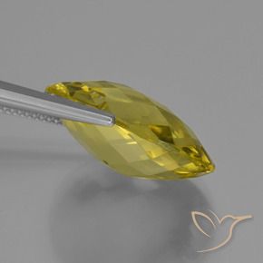 Quartzo Luz amarela Natural 15.21ct, oval, VS