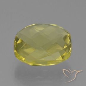 Quartzo Amarelo Abacaxi Natural 26.65ct, Almofada, VVS