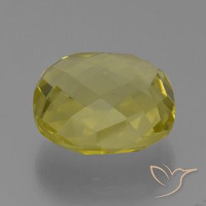 Quartzo Luz amarela Natural 27.25ct, Almofada, VVS-VS