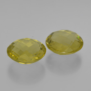 Pedras preciosas de quartzo amarelo natural de  ct, corte redondo, VVS-VS