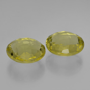 Pedras preciosas de quartzo amarelo natural de 10,20 ct, corte redondo, VS
