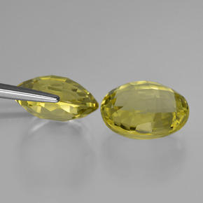 Pedras preciosas de quartzo amarelo natural de 10,20 ct, corte redondo, VS