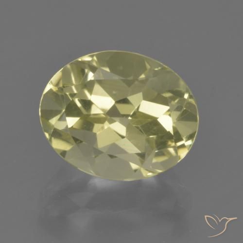 3.68ct Natural Lagoa Amarela Quartzo, oval, VVS-VS