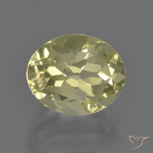 Quartzo Lagoa Amarela Natural 3.68ct, oval, VVS-VS